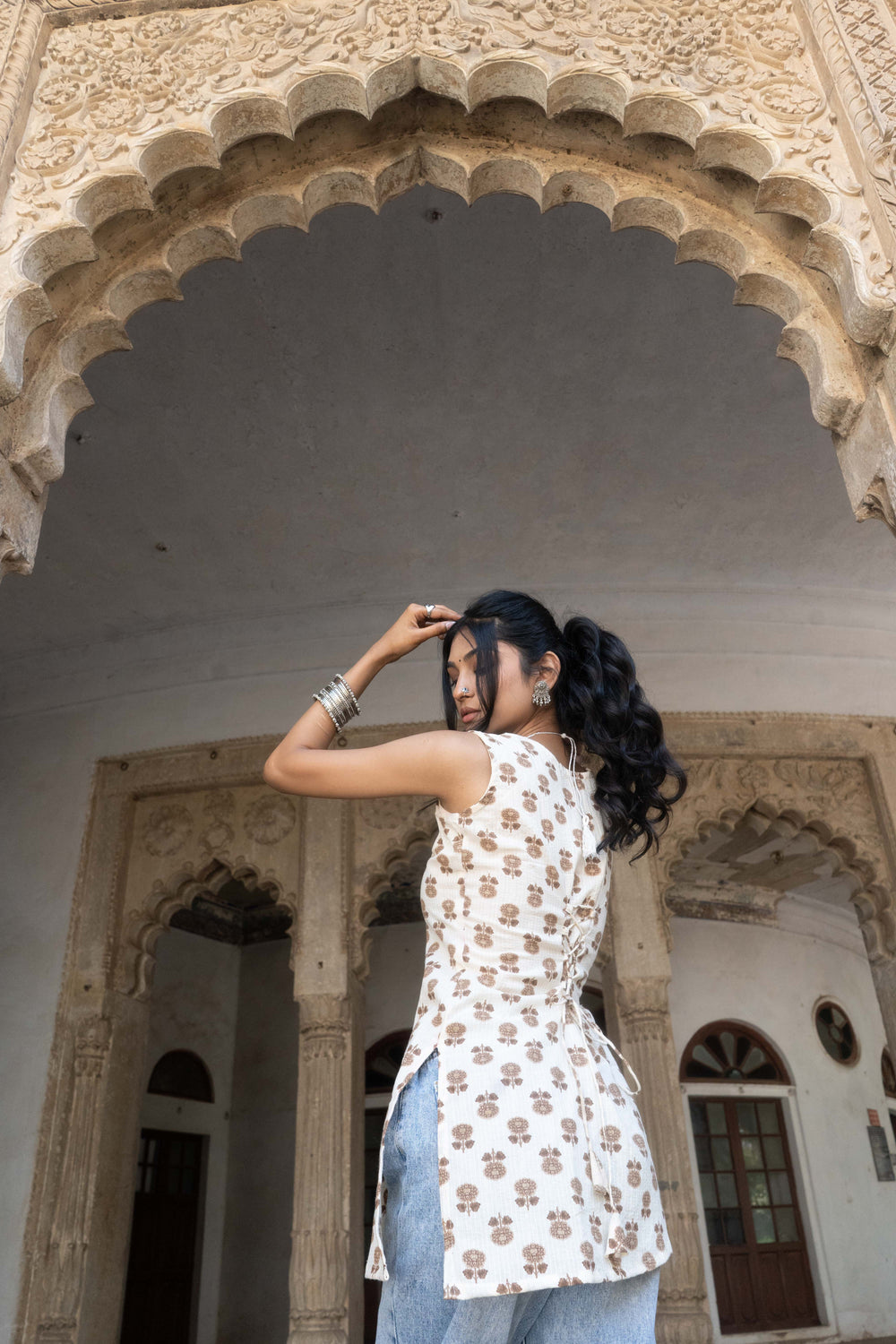 Amara Square Neck Kurti