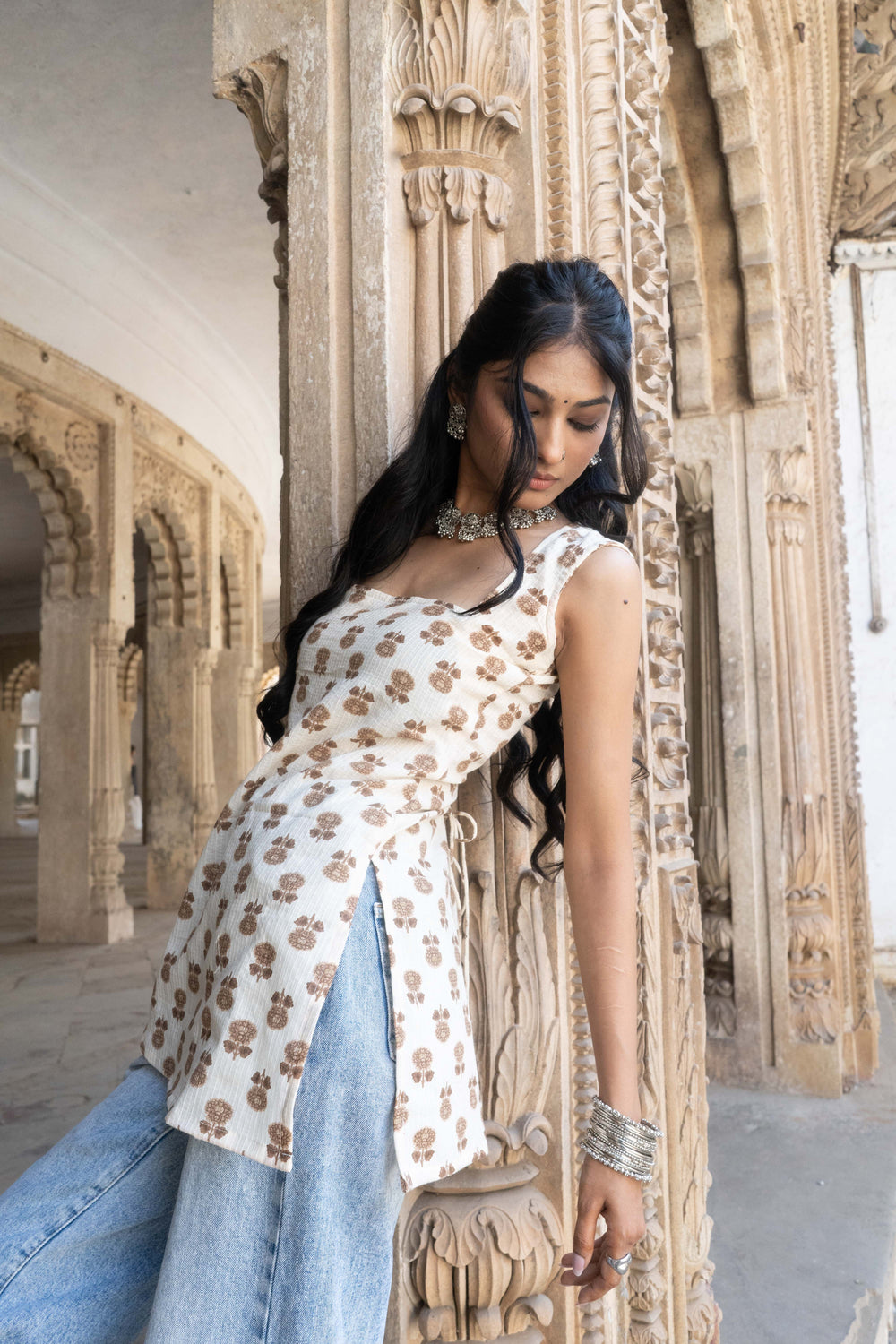Amara Square Neck Kurti