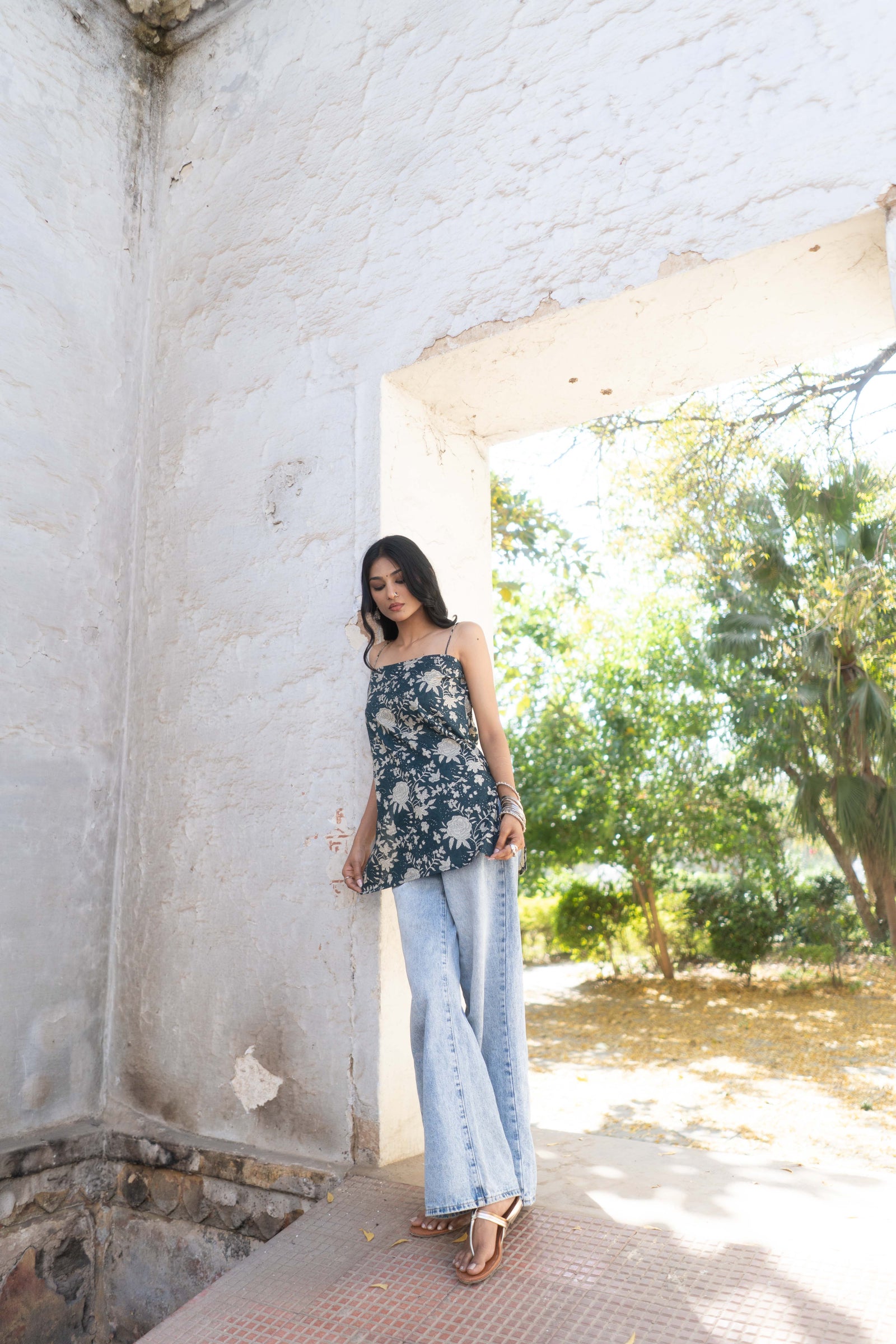 Gulika Noodle Strap Kurti