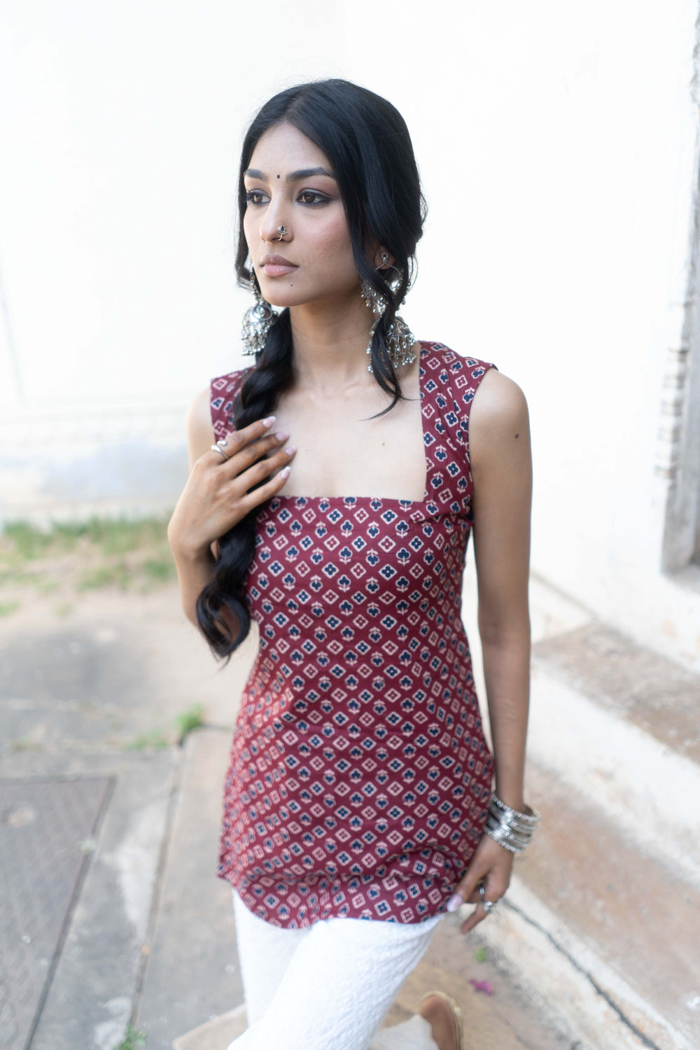 Ivanna Square Neck Kurti