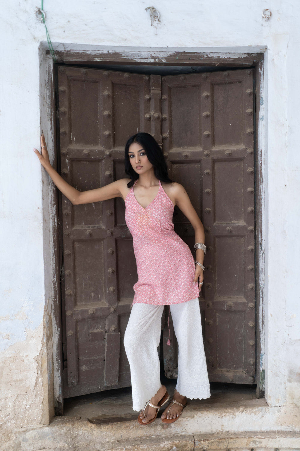 Mehr Halter Neck Kurti