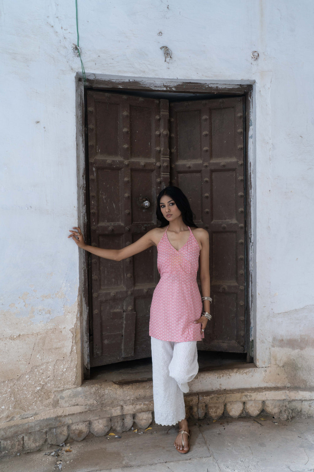 Mehr Halter Neck Kurti