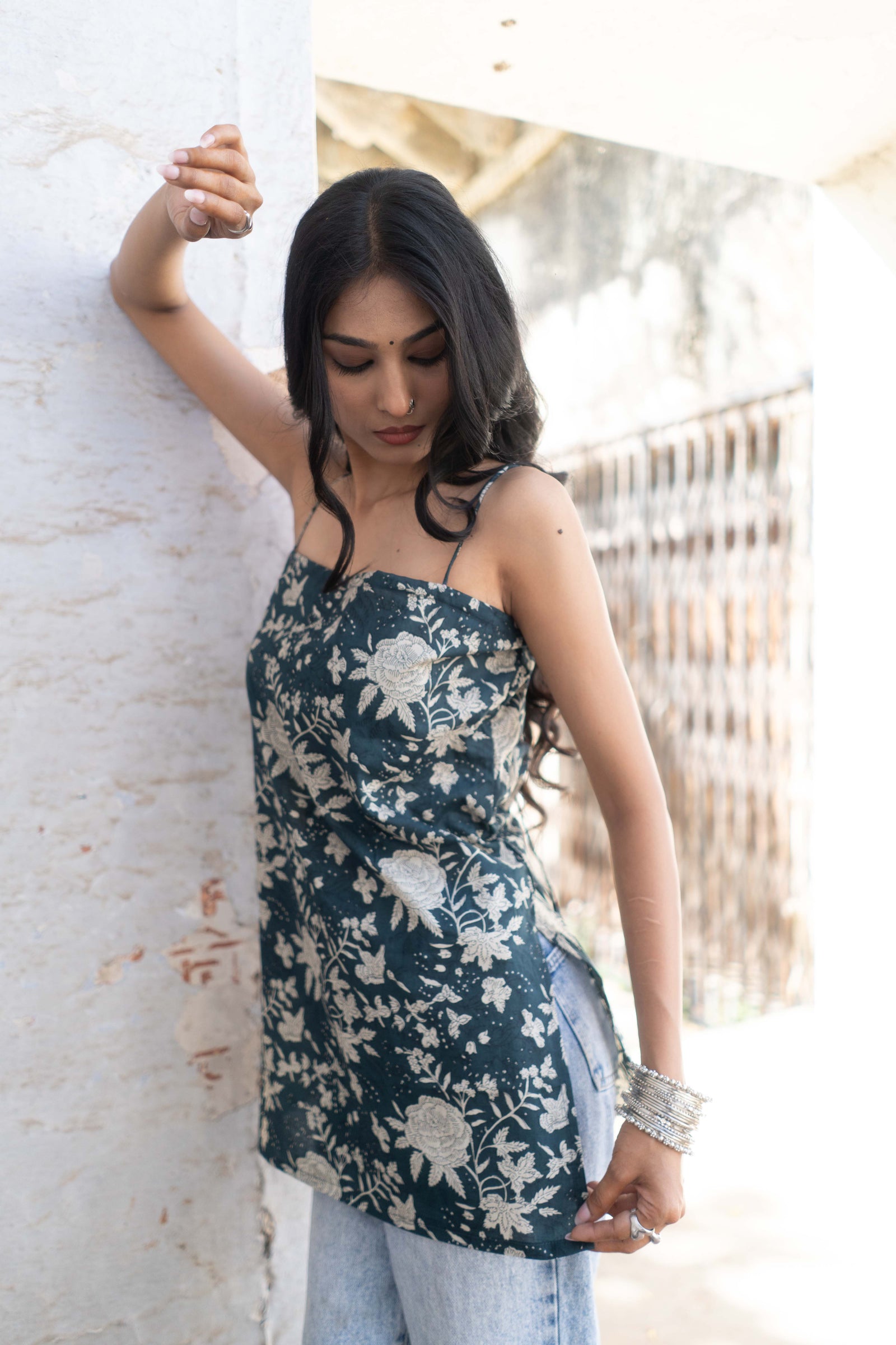 Gulika Noodle Strap Kurti