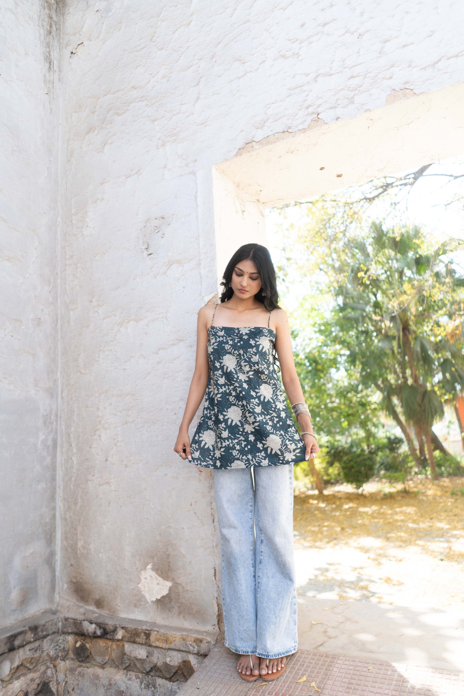 Gulika Noodle Strap Kurti